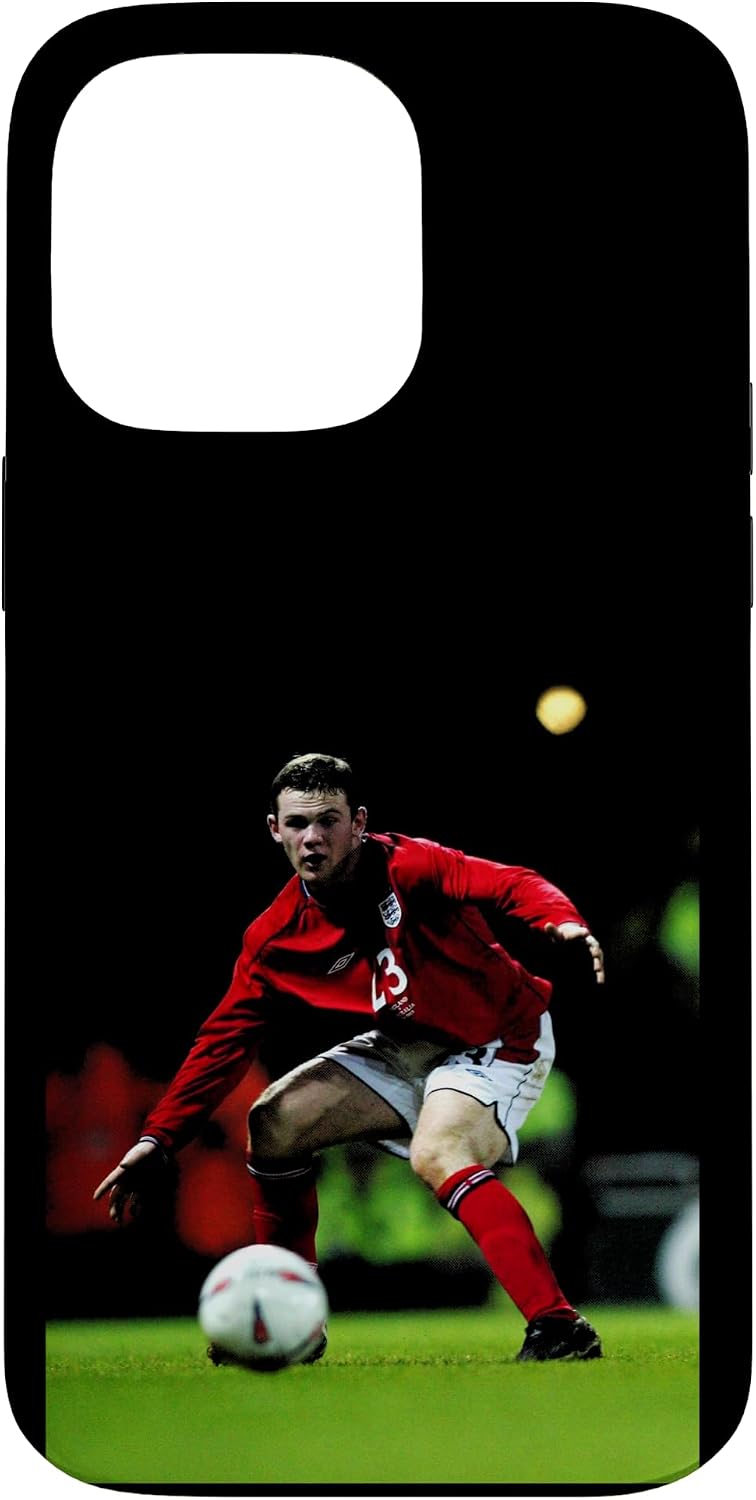Wayne Rooney England V Australia 2003 World Cup Football Case for iPhone 14 Pro Max