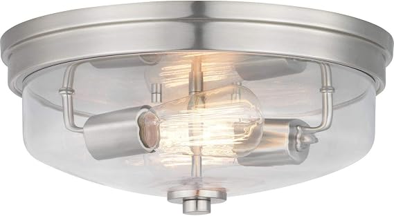 Progress Lighting Blakely Collection Two-Light Flush Mount