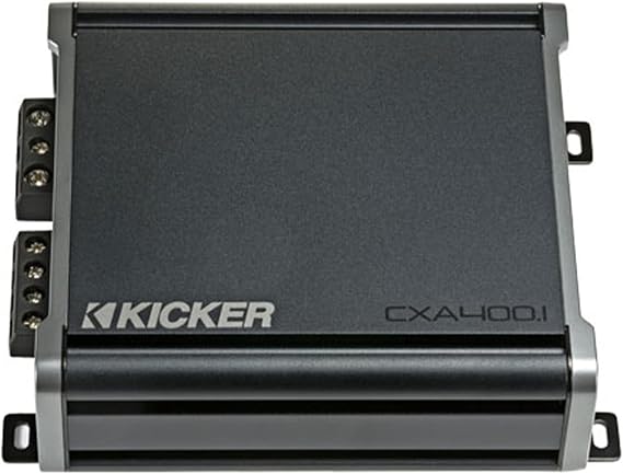 Kicker 46CXA4001 CXA4001-400-Watt Mono Class D Subwoofer Amp