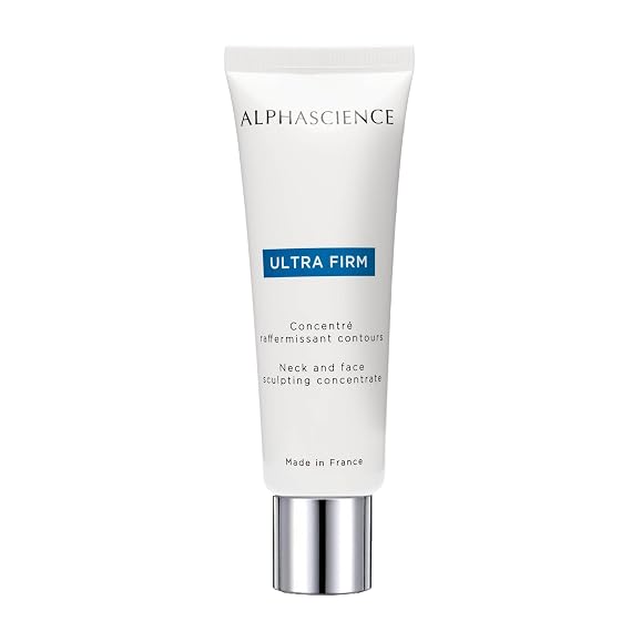 ALPHASCIENCE ULTRA FIRM Cream - Neck and Face Sculpting Concentrate -Skincare - Improves Elasticity and Texture - for Sagging, Rough Skin and Contouring the Face - 50 ml / 1.7 fl. oz.