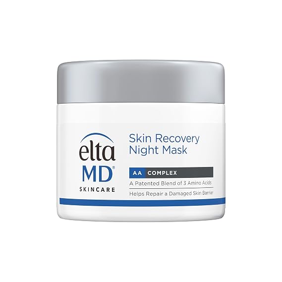 EltaMD Skin Recovery Overnight Face Mask, Moisturizing Night Cream, 1.7 oz