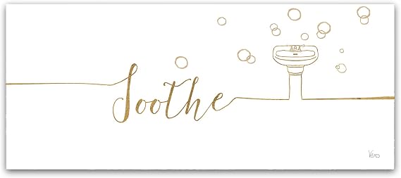 Underline Bath IV by Veronique Charron, 8x19-Inch