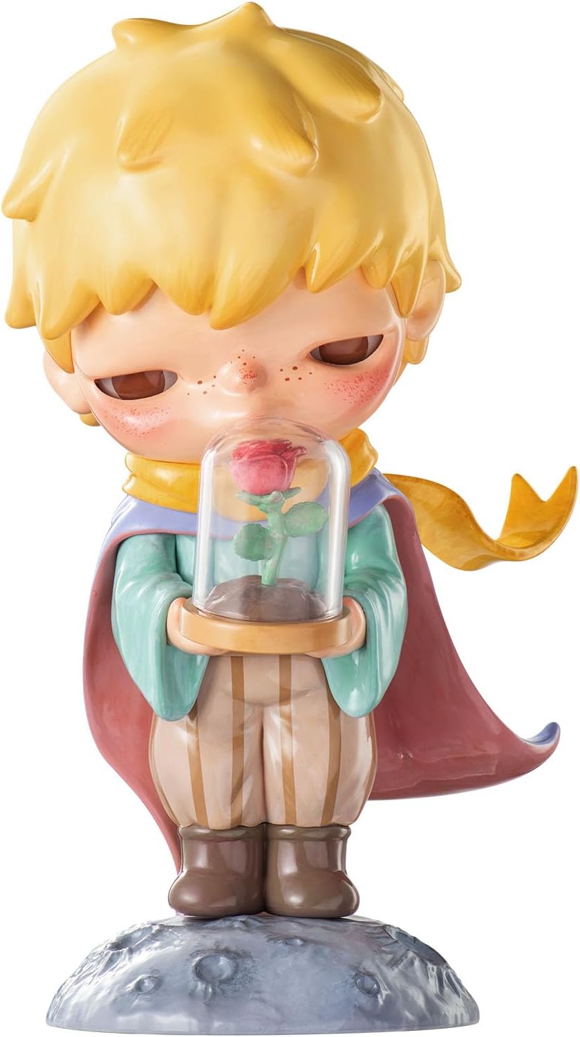 POP MART Hirono The Little Prince Figurine, 6.89 inches Height, Toys for Modern Home Decor, Collectible Toy Set for Desk Accessories, 1PC