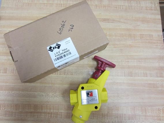 Ross Controls Y1523C4002 Shut Off Valve 1/2 Out 3/4 In