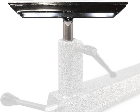 Robust, Shear Scrape Tool Rest, 12" Wide, Long 1" Post