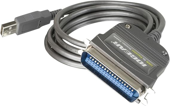 IOGEAR USB to Parallel IEEE 1284 Printer Adapter, GUC1284B