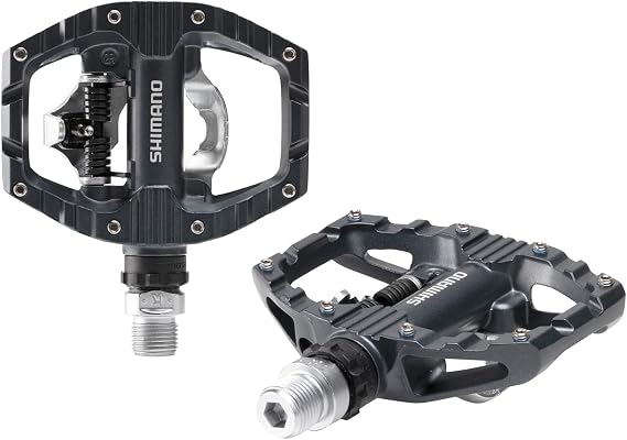 SHIMANO PD-EH500 SPD & Flat Dual Sided Bike Pedal for Indoor Cycling & Urban Riding