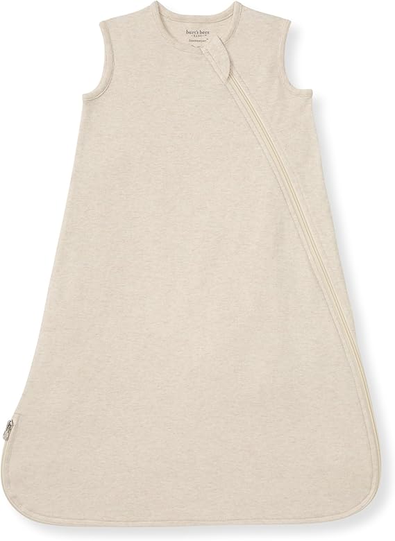 Burt's Bees Baby Unisex Newborn Essentials 100% Organic Cotton Beekeeper Wearable Blanket, Oatmeal, Medium