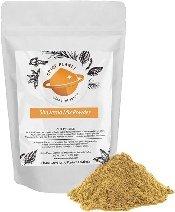 Shawarma Spice Mixed | Seasoning Premium Quality by Spice Planet® Free UK P&P 50g-1.9kg (90 Grams)