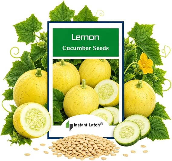 50 Lemon Cucumber Seeds for Planting Non GMO Heirloom Garden Seeds