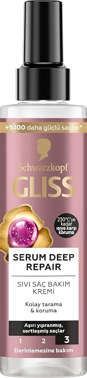 Gliss Schwarzkopf Serum Deep Repair Sıvı Saç Kremi (200 ml)