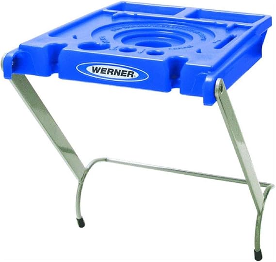 Werner Ladder Accessory AC24 Project Tray - Multi-Purpose, Modern Style, Blue - 19.2" L x 12" W