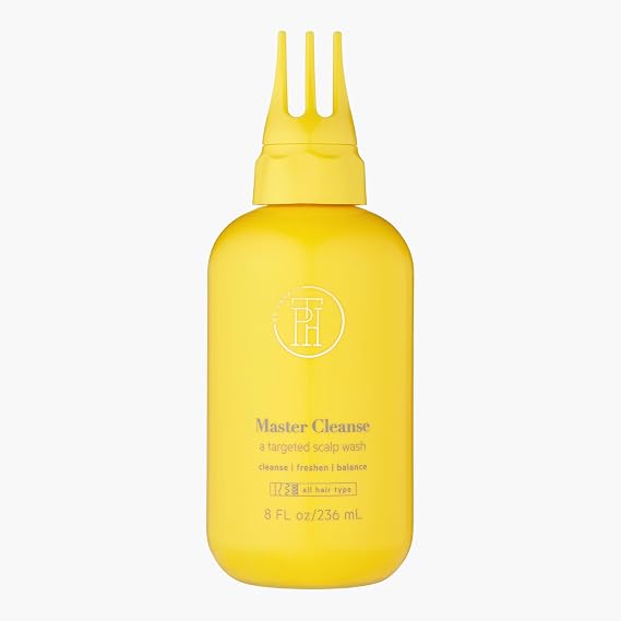TPH BY TARAJI Master Cleanse Scalp Treatment Wash Hair Rinse For Buildup | With Tea Tree Oil, Eucalyptus Oil, and Witch Hazel Water | Vegan, Sulfate & Cruelty-Free | For Women & Men, 8 fl. oz