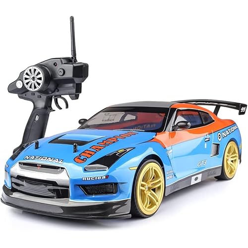 Rc Buggy,2.4GHZ Fast Flat Running RC Truck,4WD Off-Road RC Vehicle,Drift Racing Car,70kmh High Speed RC Cars,Adult Entry-Level Hobby Toy Car,with 2 Batteries