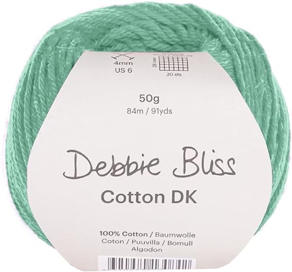 Debbie Bliss 100% Cotton DK Yarn - 1.76oz / 50g, 92yds / 84m