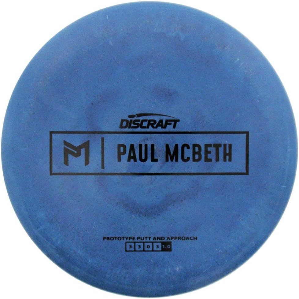 Mint Discraft Limited Edition Prototype Paul McBeth Signature Rubber Blend Kratos Putter Golf Disc
