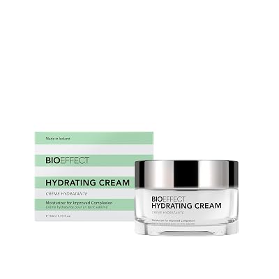 Bioeffect Hydrating Cream Moisturizer | Lightweight Oil-Free Water Cream with Pure Icelandic Water, Hyaluronic Acid & Vitamin E to Smooth & Plump Skin | Fragrance-Free, 50 mL  1.7 oz