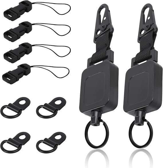 2 Pack CB Mic Retractable Holder Fit for Truckers & CB Radios