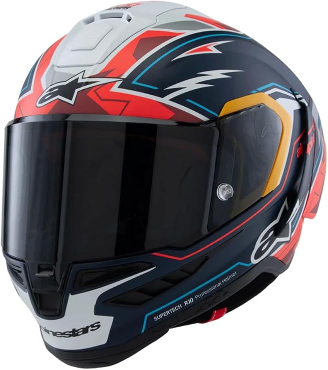 Alpinestars Supertech R10 Pedro Acosta Limited Edition Replica Full Face Motorcycle Helmet (L)
