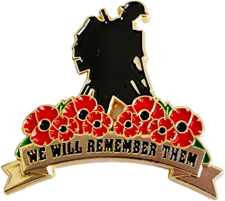 USA Memorial Day Pin Badge Brooch Decorations Gifts Memorabilia Veterans Day