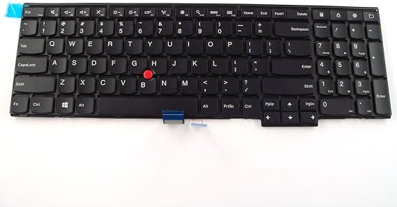 Replacemet Parts for Lenovo ThinkPad L540 L560 P50S US Keyboard Without Backlit 00PA575 04Y2348