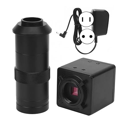 Microscope Accessory Tools, 2MP High Resolution Industrial Microscope Camera for CCD CMOS VGA with Zoom C-Mount Lens Microscope Accessories high Quality