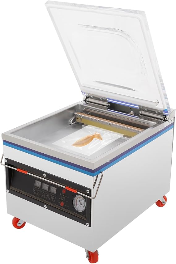 Tabletop Food Vacuum Packaging Machine, Chamber Vacuum Sealer, Machine Vacuum Packing Machine,Commercial Chamber Sealing Machine, Home Food Packaging Saver Suitable