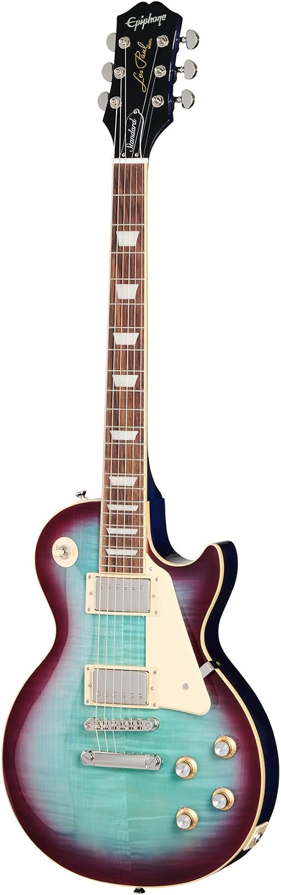 Epiphone Les Paul Standard 60s Blueberry Burst - Single Cut Electric Guitar