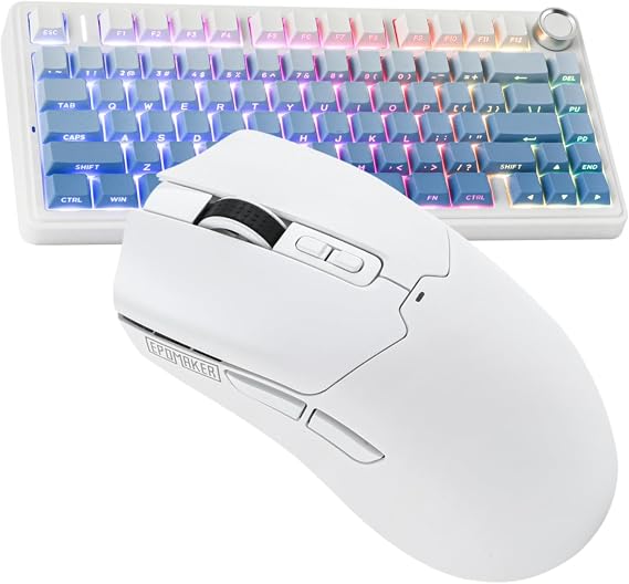 EPOMAKER x Aula F75 Gasket Mechanical Keyboard+Click Gaming Mouse Wireless 2.4Ghz/Bluetooth/Type-C