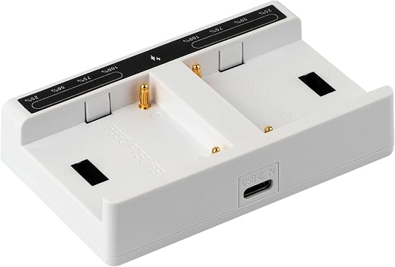 VILTROX Dual Smart USB Battery Charger 36W PD USB-C Super Fast 2-Channel Charging Station Compatible with Sony NP-F550 NP-F570 NP-F750 NP-F770 NP-F950 NP-F970 Camcorder/Video Light/Monitor Batteries