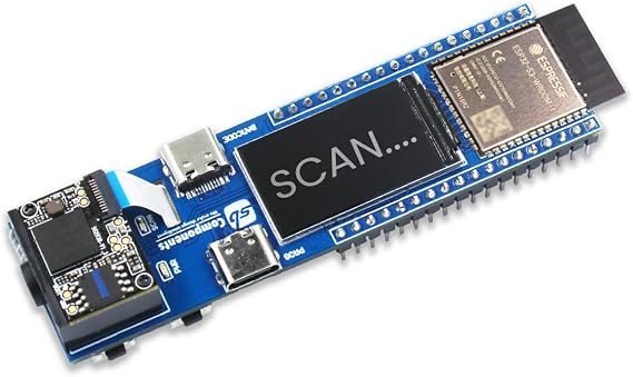 ScanGenie: ESP32 Based QR/Barcode Scanner DIY Barcode QR Scanner Module with WiFi & Bluetooth 1D/2D Codes Reader Barcode Module Barcode Scanner