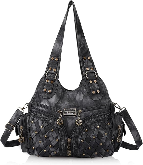 Angel Barcelo Purses for Women Large Shoulder Bag Soft Hobo Bags for Women