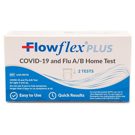 Flowflex COVID & Flu Home Test (2 Tests)