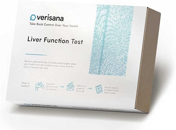 Liver Sample Collection Kit | CLIA Lab Analysis ALT, AST & TBILI | Verisana