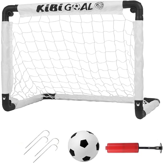 Klappbar Fußballtor Mini Kinder Fussballtor 60x45cm / 90x60cm / 115x80cm Fussballtore für Garten Kinder Kleine Klappbares Fussballtor Geschenk für Indoor/Outdoor/Garten