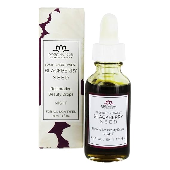 Pacific Facial Beauty Drops, New Blackberry Restorative Night, 1 Ounce