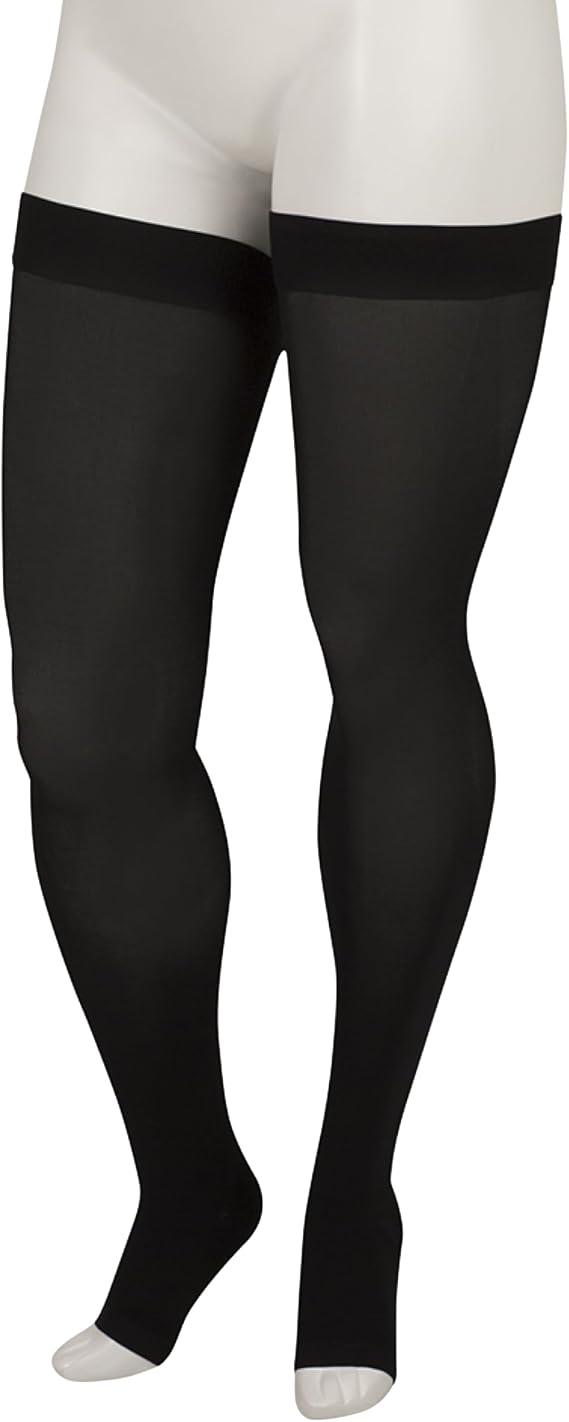 Juzo Basic 4411 Thigh-High Compression Stocking 20-30 mmHg Open Toe, Short