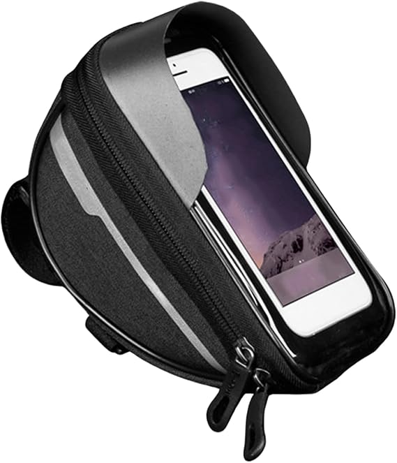 Cyclings Phone Stand Waterproofs Bikes Phone Holder Clear Touches Screen Window Bikes Handlebars Bag Easily to Install