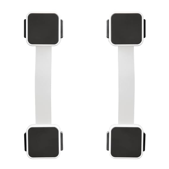 Munchkin XtraguardTM Child Safety Cabinet Locks, Double Locking Latches for Babyproofing Appliances, Toilets and More, 2 Count