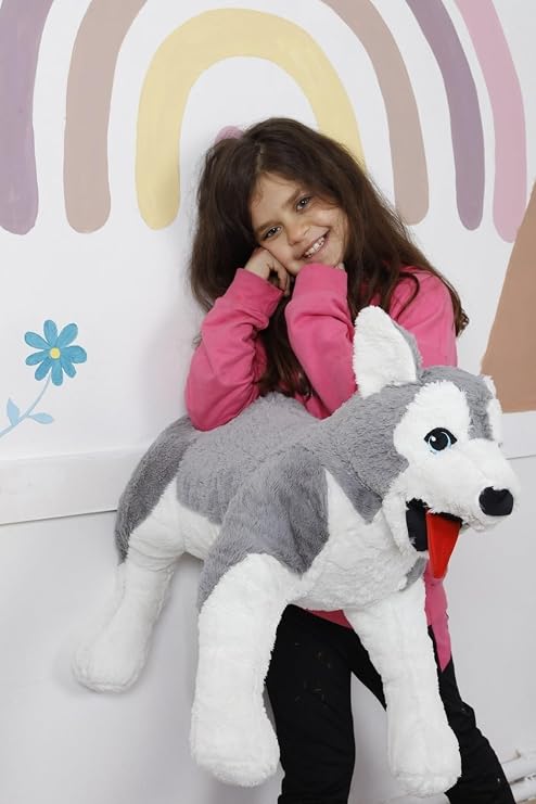 80 Cm Peluş Kurt
