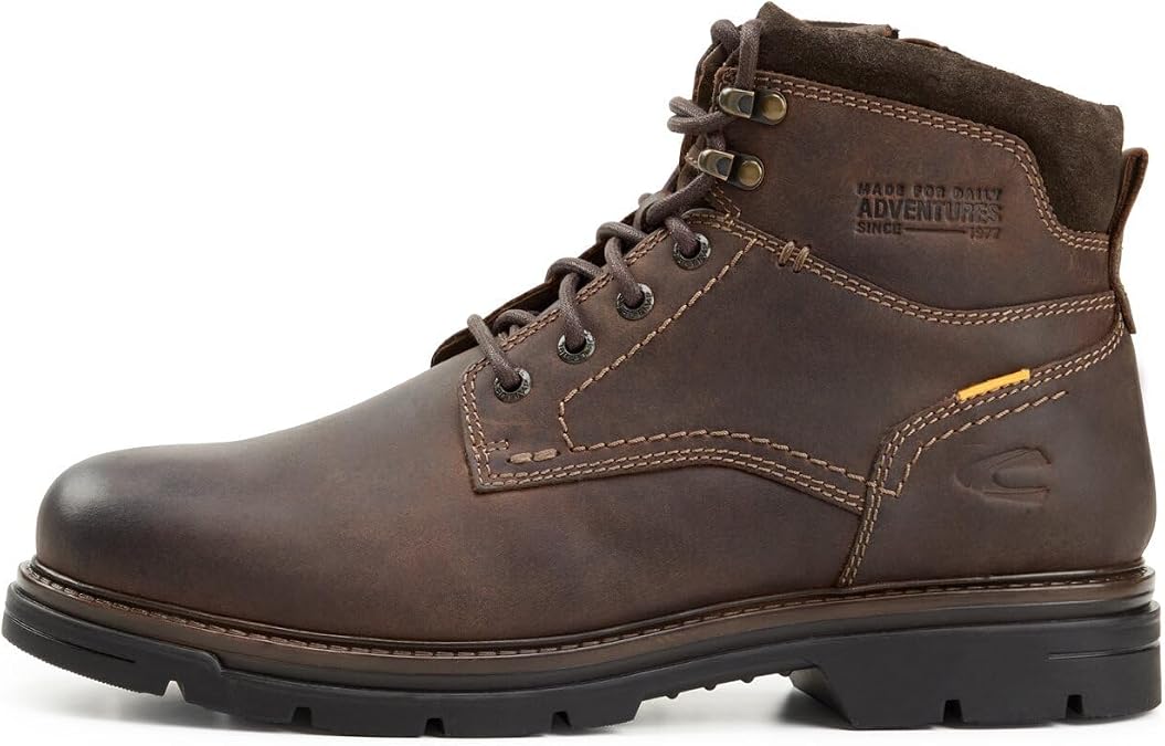 camel active Men's Lace-Up Zip