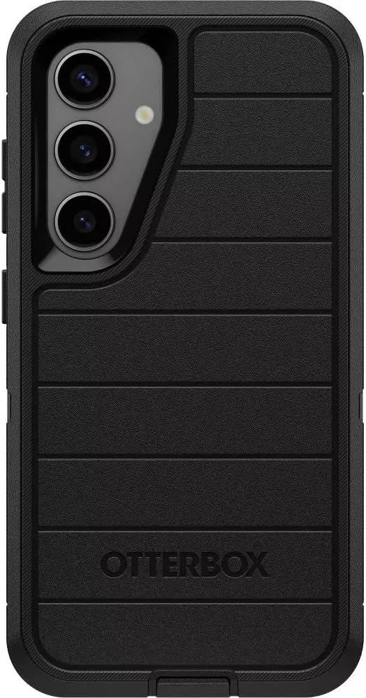 OtterBox Samsung Galaxy S24 (Only) - Defender Series Case - Black - Case Only - Screenless - Rugged & Durable - with Port Protection - Microbial Defense Protection - Non-Retail Packaging