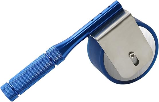 2000g Manual Pressure Sensitive Tape Adhesion Tester, Manual Adhesive Test Standard Roller 2KG for Peel Strength & Holding Force Testing Steel Roller