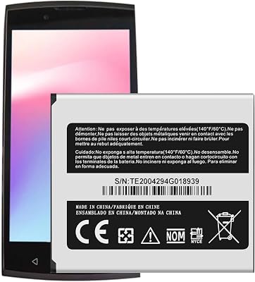 Replacement Battery for ChinoBATT01,2025 New Upgraded 2000mAh New 0 Cycle Battery Compatible with Assurance WirelessSprint UniMax UMX U683CL U693CL U696CL