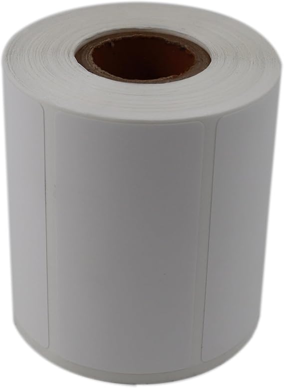 PP Termal Etiket 70mm x 35mm Boyutlarında 500 Adet Kuka Çapı 25mm ve Maks Rulo Çapı 65mm, Barkod Yazıcı Uyumlu Direk Termal Transfer