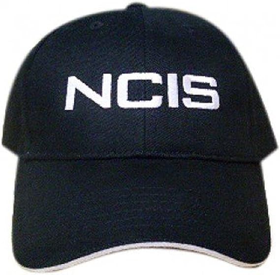 NCIS Special Agents Logo Black Cap Adjustable Hat