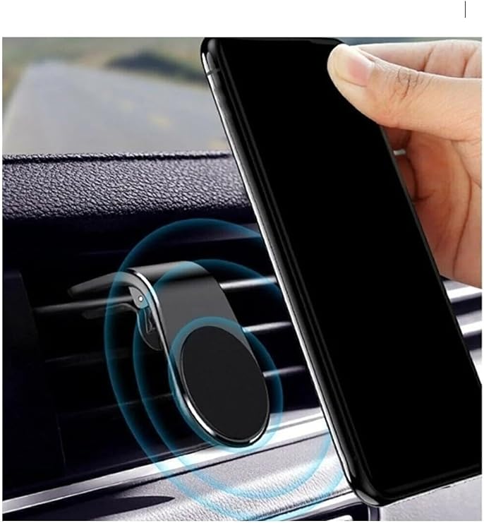 Mıknatıslı Telefon Tutucu, Toyota Hilux ile Uyumlu, Siyah