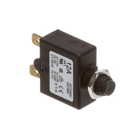 Berkel Breaker, Circuit 12A 120V 01-402675-00752 - Genuine OEM Replacement Part