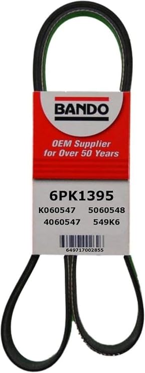 Bando USA 6PK1395 OEM Quality Serpentine Belt