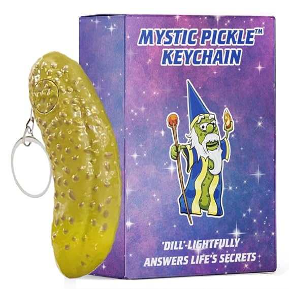 DR DINGUS Mystic Pickle | 100 Responses | Magic Fortune Teller Novelty Gift